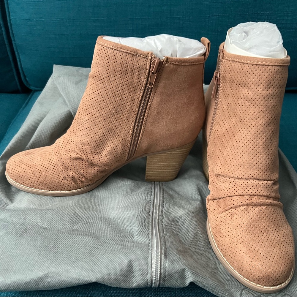 DV8 by Dolce Vita Jaci Heeled Booties - Women’s Size 8